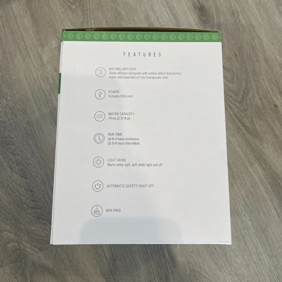 SpaRoom Aurora Diffuser With 5 mL Eucalyptus CBD - Picture 4 of 4